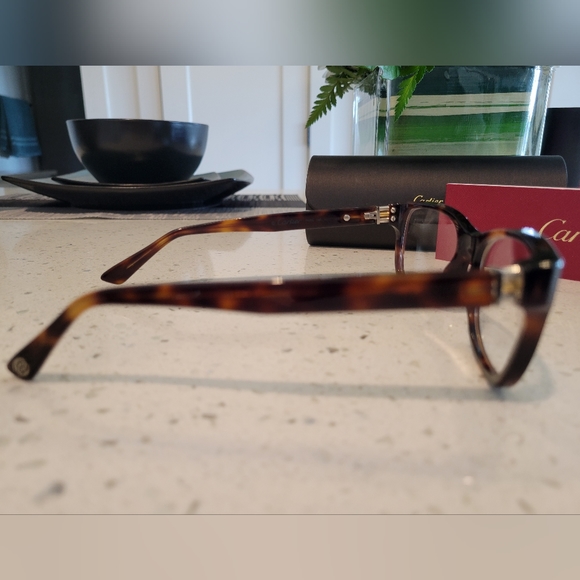 Tortoise Cartier Fashion Eyewear - Picture 4 of 8